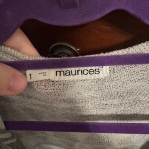Maurice’s cardigan size 1